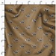 thumbnail image 2 of Soimoi Moss Georgette Fabric Great Dane Dog Fabric Prints by Yard 42 Inch Wide, 2 of 6