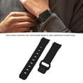 thumbnail image 4 of Football Texture Quick Release Silicone Watch Band, Replacement Silicone Band, Dual Color for Galaxy Watch 6 5 4, Cracked Design Offers Fit for Smartwatch, 4 of 7