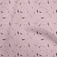 thumbnail image 1 of oneOone Viscose Chiffon Light Pink Fabric Line Drawing Leaf Sewing Craft Projects Fabric Prints By Yard 42 Inch Wide, 1 of 4