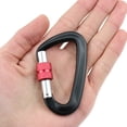 thumbnail image 4 of Étui Mousqueton avec Verrou à Vis et Porte, Mousqueton Robuste 12 Kn pour Hamac, Camping, Randonnée, Backpacking, 4 of 8