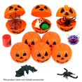 thumbnail image 2 of 1/3/5Pcs Halloween Pumpkin Candy Box Party Tricky Pumpkin Containers Snacks Storage Box Trick or Treat Kids Gifts, 2 of 6
