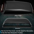 thumbnail image 3 of Universal Car Air Flow Decorative Intake Hood Scoop Turbo Bonnet Vent Cover, Car, Black, 3 of 6
