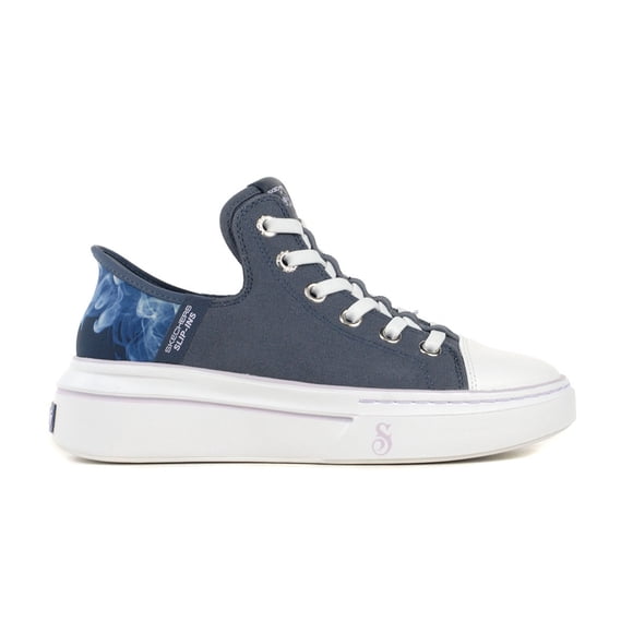 Skechers pour Femmes Snoop Dogg - Boss Life Navy Canvas Slip-Ins 186000.NVY - 9.5