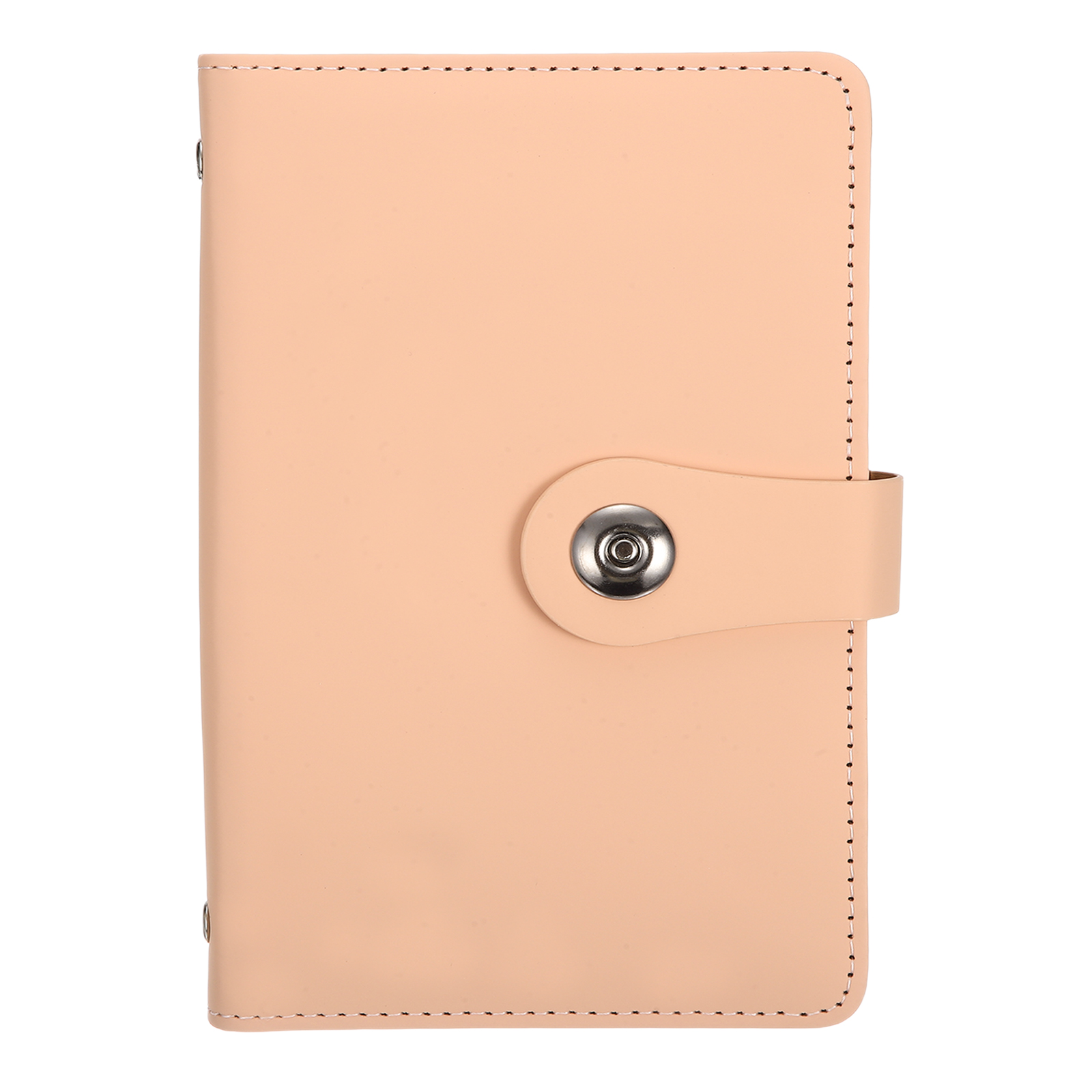 Uxcell 100 Envelope Challenge Binder, A6 PU Leather Savings Challenges Book with Envelopes Money Saving Binder with Horizontal Insert for Office Budgeting Saving Expense, Pink