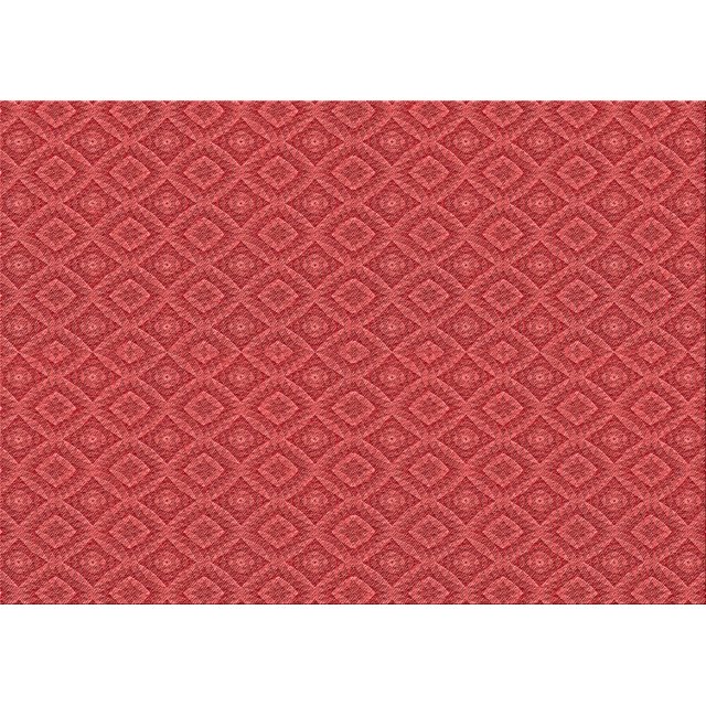 Ahgly Company Tapis d'Intérieur Rectangulaires Transitionnels Rouges Lavables à la Machine, 2 Pieds x 3 Pieds