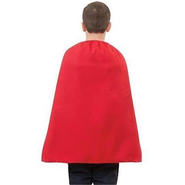 RG Costumes 75070-R Cape d'Enfant Superhéros de 26 Po - Rouge