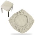 thumbnail image 1 of Harpily Vanity Stool Covers Square Dining Chair Seat Covers for Wedding Party Bar Hotel Stretch Stool Cover With Non Slip Design, 1 of 4