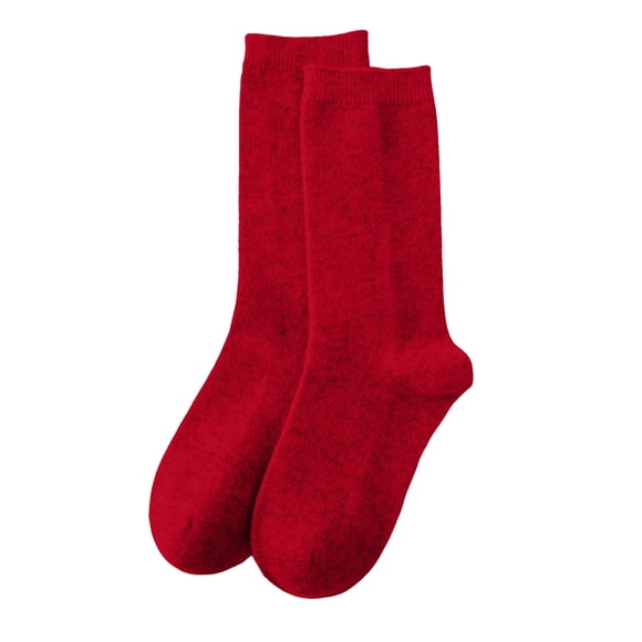 FhsagQ Socks Womens Socks Plus Size Women Casual Home Socks Warm Wool Socks Solid Color Mid Calf Socks Women's Socks Sleep Womens Socks Plus Size Push Up Red One Size