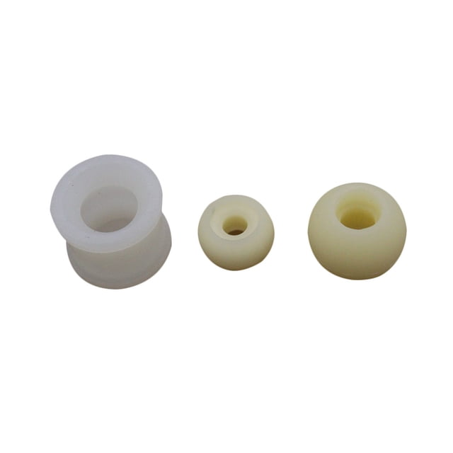 VW Transporter T4 Camper Van Gear Shift Bush Repair Kit - Rubber Anti-Play Bushing Set for Restoring Gear Stick Shifter Function, Resolves Excess Movement from Gearbox Wear, OE-Style Fit, Clear