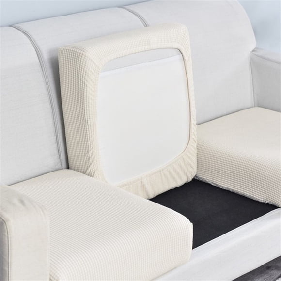 Cagogo Housses de Canapé Extensibles à Moins de 5 $, Housse de Coussin de Siège de Canapé Ajustée, Protège-Housse de Canapé Élastique, Housse de Meuble Réversible, Déco de Salon Moderne, Housse de Chaise de Cuisine pour la Maison