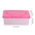 thumbnail image 3 of Oleegame 1PC Trashcans For Bedroom Dry Wet Tissue Paper Box Stroller Portable Plastic Tissue Holder Container For Baby Care Red, 3 of 5