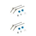 thumbnail image 2 of Xingzhi Front Drive Shaft Coupler 1:12 Remote Control Car Upgrade Parts Repair Blue 2Set, 2 of 6
