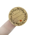 thumbnail image 4 of XIANXIAN 500pcs 2" Label Stickers for Jars and Lids, Wreath Design with 3 Lines for Writing, Kraft Sticker Labels Pantry Labels, Mason Jar Labels Canning Labels Bottle Labels, 4 of 5