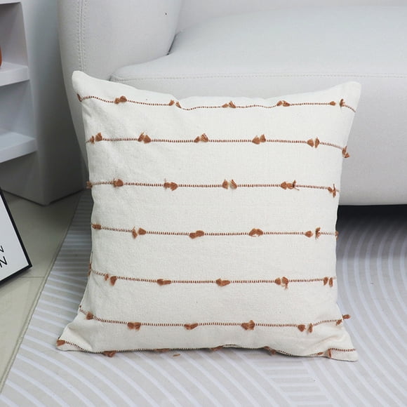 Couch Pillow Cases Textured Throw Pillow Covers Pillow Covers Outdoor Pillow Covers Living Room Boho Pillow Case Soft Spring Pillow Covers 18x18