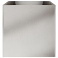 thumbnail image 4 of vidaXL Jardinière Argent 49x47x46 cm Acier Inoxydable, 4 of 8