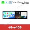 thumbnail image 3 of ZWNAV Dual 10.1 inch Screen Car Radio For Ford Tourneo Custom 2016-2022 Android 15 Multimedia Player GPS Navigation Auto DSP Stereo Host, 3 of 13