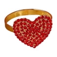 thumbnail image 1 of Christmas Napkin Rings V-Alentinesday Heart Napkin Ring Holiday Napkin Rings, 1 of 6