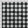 thumbnail image 4 of oneOone Polyester Spandex Black Fabric Craft Projects Decor Fabric Printed By The Yard 56 Inch Wide, 4 of 5