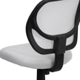 thumbnail image 3 of Mid-Back White Mesh Swivel Task Chair, 3 of 9