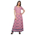 thumbnail image 1 of Moomaya Crop Top And Palazzo Set Party Wear Printed Santoon Ethnic Set For Girl, 1 of 1