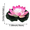 thumbnail image 2 of Agiferg Flower Lamp LED Latus Swimming Pool Garden Yard Pond Floating BlessWish Light, 2 of 2