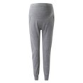 thumbnail image 4 of Pantalon Décontracté de Maternité pour Femmes, Couleur Unie, Extensible et Confortable, 4 of 9