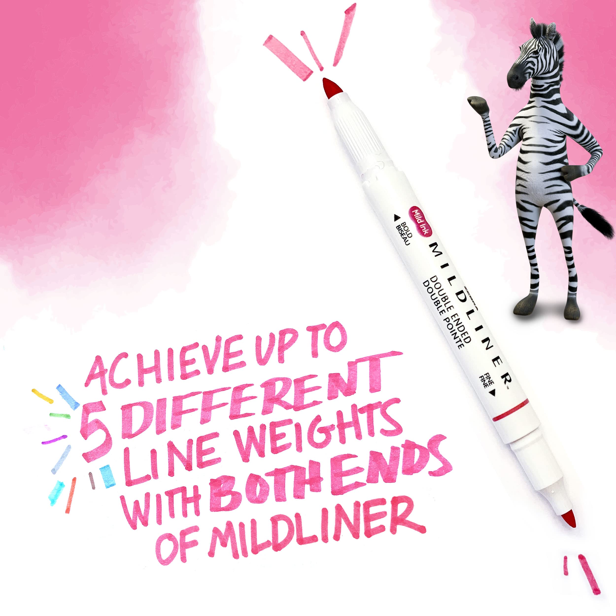Mildliner 5 Colour Set Refresh