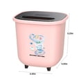 thumbnail image 3 of Dvkptbk Washing Machine Mini Portable Washing Machine, Bucket Washer for Clothes Laundry, Underwear Washing Machine for Camping, Rv, Travel, Small Spaces Kitchen & Dining, 3 of 8