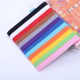 thumbnail image 2 of 12 Colors Puppy ID Collars Whelping Dog ID Collars Puppy Band Newborn Soft Fabric Adjustable Identification Collar, 2 of 9