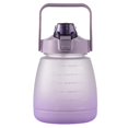 thumbnail image 2 of Portable Water Bottle BPA-Free 1400ML Drinking Bottle with Time Markings, 2 of 2