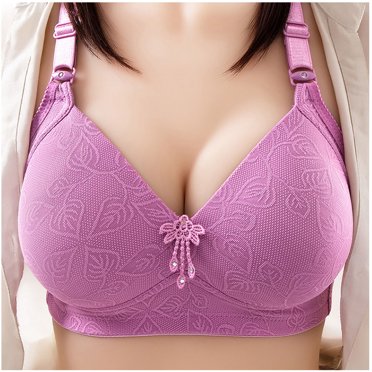 Qertyioot Bras for Women Comfortable Breathable Fashion Daily Underwear