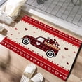 thumbnail image 1 of EGNMCR Outdoor Rug Bathroom Rugs Rugs for Living Room Valentine's Day Carpet Living Room Bedroom Doormat Holiday Floor Mat Gift Mat Foyer carpet, 1 of 3
