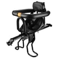 thumbnail image 2 of Safety Child Seat Bike Front Saddle with Foot Pedals Support Back Rest for MTB Road Bike Soft Backrest, 2 of 7