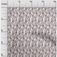 thumbnail image 1 of oneOone Viscose Jersey Fabric Leaves & Floral Block Decor Fabric Printed BTY 60 Inch Wide, 1 of 4