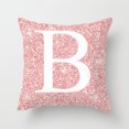thumbnail image 2 of Letter Throw Pillow Cover Decorative Alphabet Pillow Case Cushion Cover for Home, 2 of 10