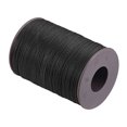 thumbnail image 3 of Unique Bargains Thin Waxed Thread 93 Yards 0.65mm Polyester String Cord for Machine Sewing Hand Quilting Weaving, Black, 3 of 5