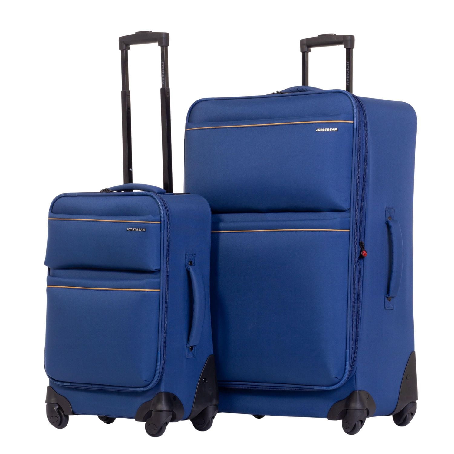 Ensemble de valises souples Jetstream 2 pièces, bagage à main de 20po et valise verticale à roulette