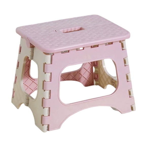 Tabouret Pliant avec Siège Antidérapant pour Voyage, Camping et Usage Domestique