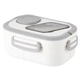 thumbnail image 1 of EGNMCR Kitchen Gadgets, Small Stainless Steel Insulated Lunch Box, Bento Box For School And Work, Outdoor Lunch Camping Portable Lunch Box, Layered, Compartmentalized Lunch Boxes （Brin lunch boxes, 1 of 7