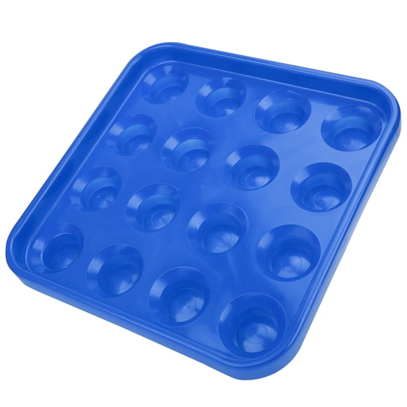 Plateau de Billard, Plateau pour Balles de Billard Robuste Antichute 5.9X5.9X1.6Inch Fournitures de Billard pour Salon de Billard pour Rangement de Balles de Billard Noir,Bleu,Vert