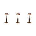thumbnail image 3 of Baohd Dimmable Bedside Table Lamp Elegant Bar Decor Battery Powered Mushroom Bronze 3Set, 3 of 6