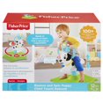 thumbnail image 1 of Fisher-Price Bounce and Spin Puppy Stationary Ride-On Toy - Bilingual Edition, 1 of 9