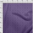 thumbnail image 3 of oneOone Georgette Viscose Purple Fabric Geometric Sewing Craft Projects Fabric Prints By Yard 42 Inch Wide-3U, 3 of 4