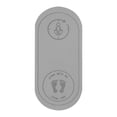 thumbnail image 1 of Jumping Rope Mat Exercise Mats Noise-reduction Waterproof Fitness Sporting Mat Shock Absorption Yoga Cushion Accessory Living Room Professional Gray, 1 of 6