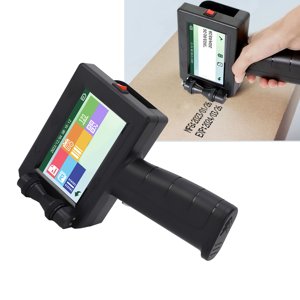 Handheld Inkjet Printer, Comfortable Handle 12.7mm Handheld Inkjet Printer Kit  for Cable Industrial Packaging