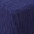thumbnail image 4 of Housses d'Ottoman Housse en Polyester Housse d'Ottoman Rectangulaire Protecteur d'Ottoman Bleu Foncé, 4 of 8