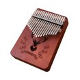 thumbnail image 1 of 17Keys Portable Thumb Piano Beginner Instrument Kalimba Finger Piano Mbira Small Musical Toys, 1 of 9