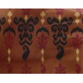 thumbnail image 4 of oneOone Tissu Georgette Viscose Rayé & Paisley Imprimé Ikat au Mètre 42 Pouces de Large, 4 of 4