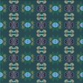 thumbnail image 1 of Ahgly Company Tapis d'Intérieur Lavable en Machine Carré Vert Mer Profonde, 6 Pieds Carré, 1 of 7