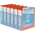 thumbnail image 1 of Davis Group, Easyview Premium, Round Ring, Customizable, View Binder, 6 Pack, 2", 1 of 3